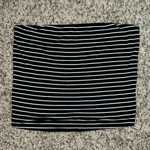 American Eagle striped tube top